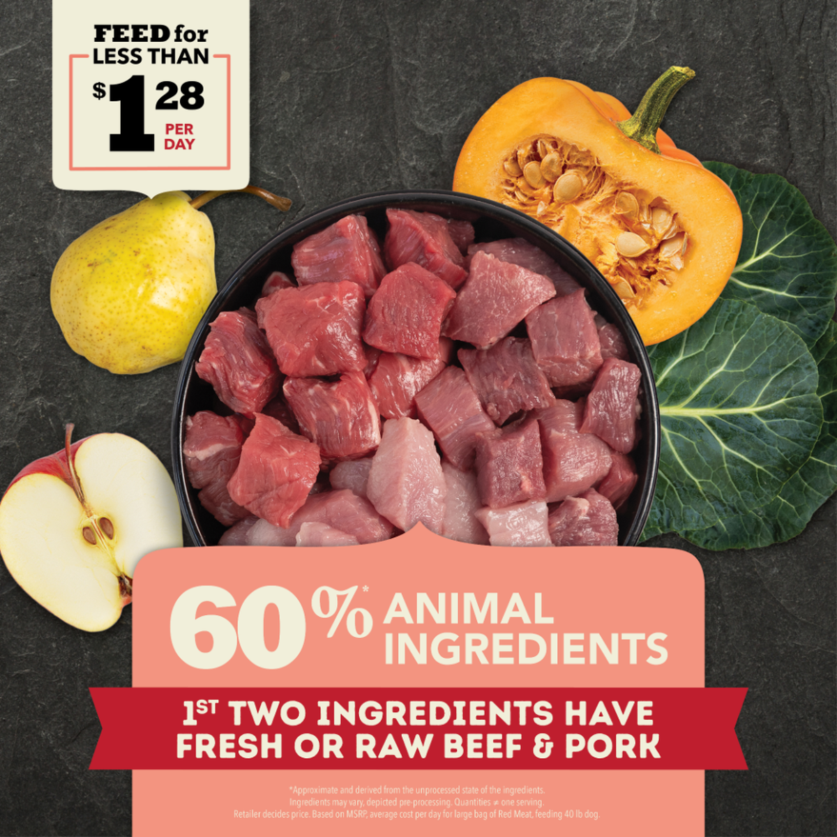 Evo red top meat formula